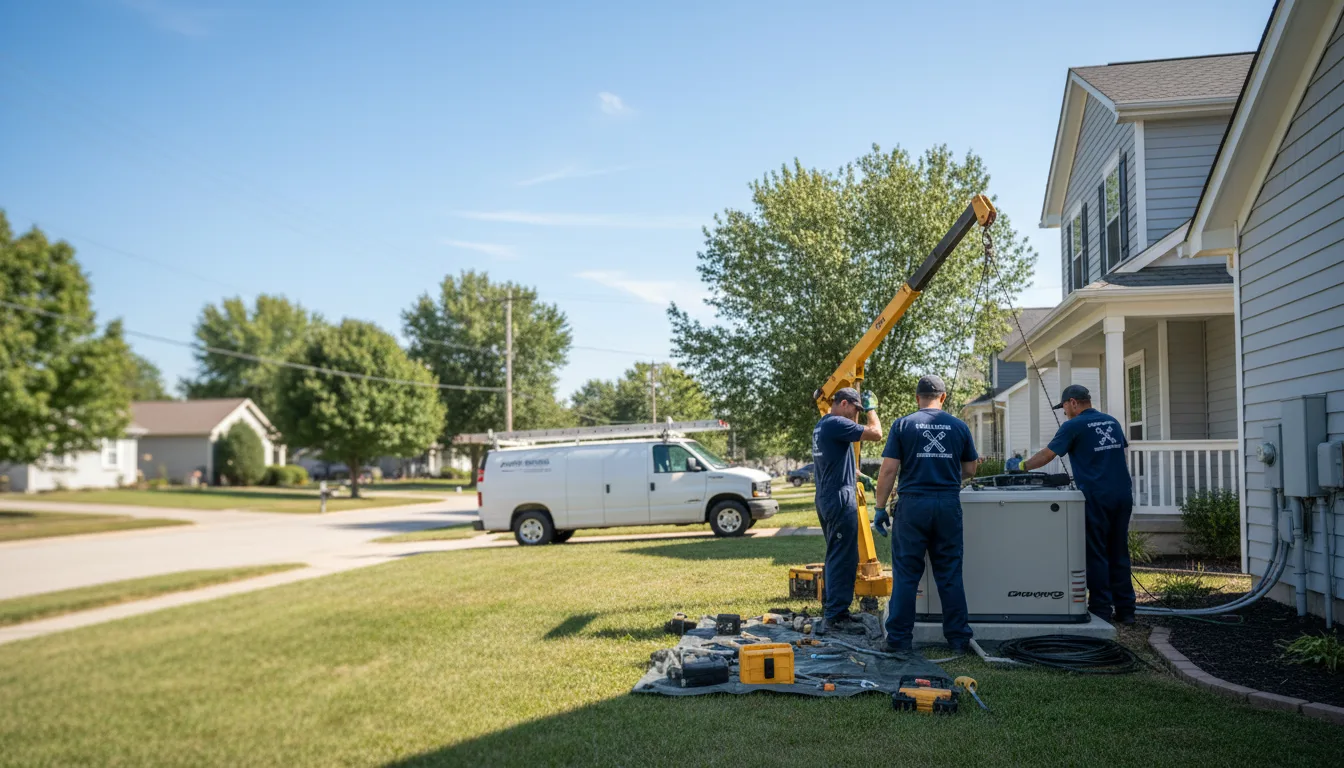 Generator Installation in Campbellsburg, KY near me